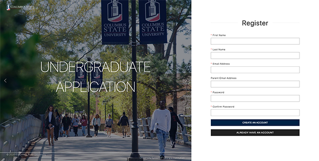 Registration Screen