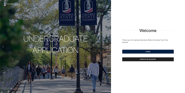 Welcome Screen